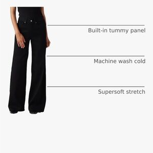 Wide Leg Black LEVIS